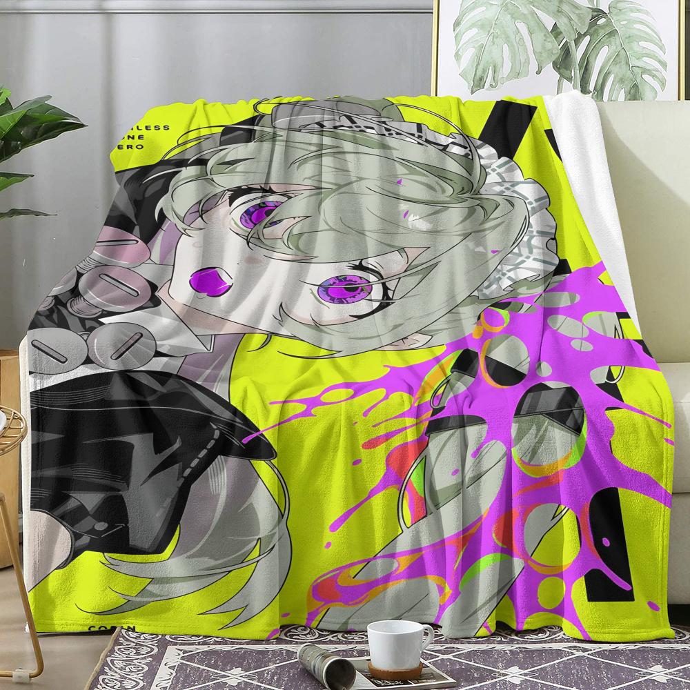 Zenless Zone Zero Game Throw Soft Flannel Throw Summer AC Blanket Lightweight Cool Nap Blanket for Sofa Bed Couch Travel