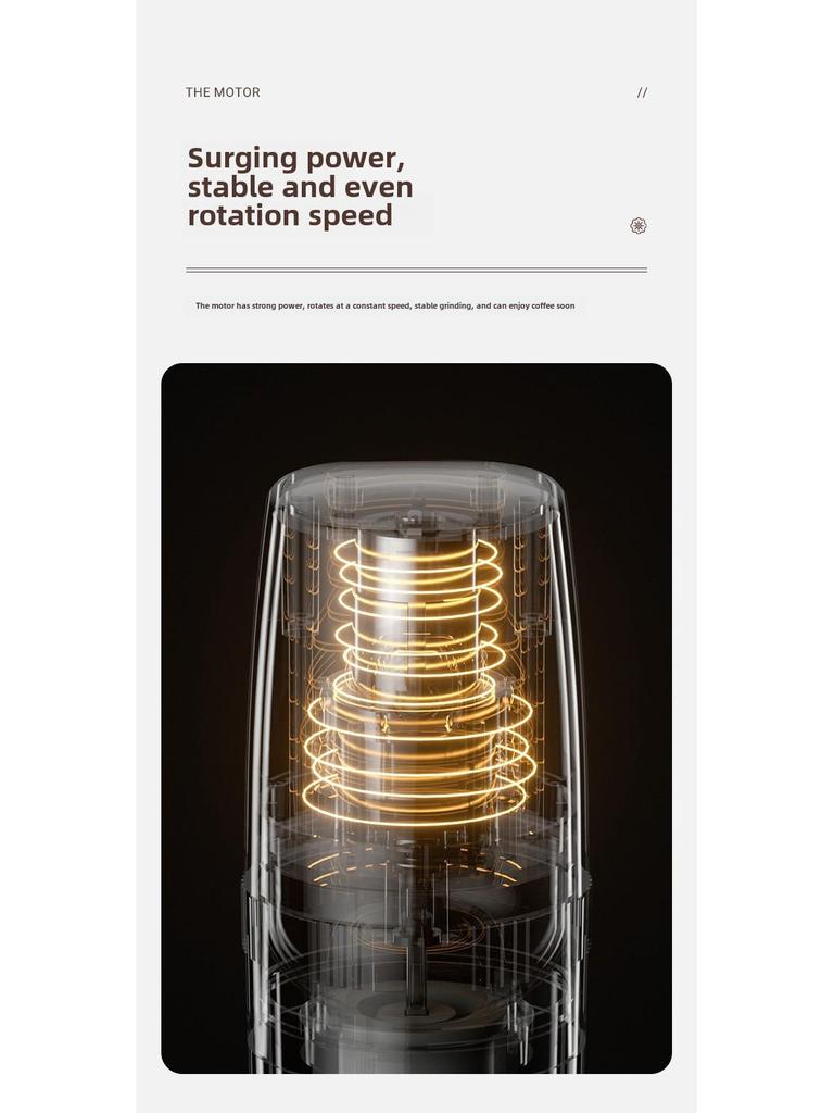 Компактная автоматическая электрическая кофемолка и кофемолка для домашнего использования