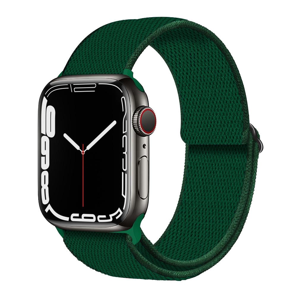 Нейлоновый ремешок-петля для Apple Watch Band 44 мм, 40 мм, 45 мм, 49 мм, 41 мм, 42 мм, 38 мм, 44, 45 мм, браслет iWatch Series Ultra 8, 7, 6, 5, 4 SE Band