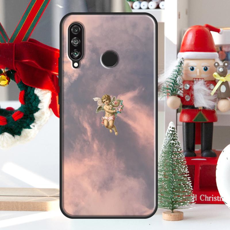 Милые ангелы Эстетика Для Huawei Nova Y73 Y60 Y70 Y90 Y72 Y61 Y91 7i 8i 11i 12i 12s 9 10 SE P20 P30 P40 Lite Чехол