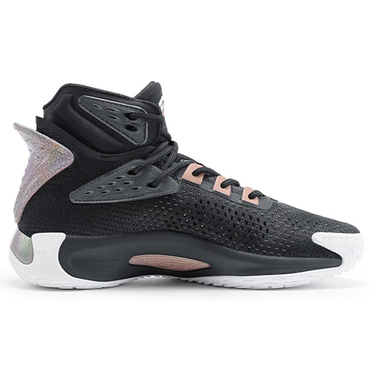 Anta KT5 Thompson Have Fun Удобные универсальные высокие баскетбольные кроссовки мужские кроссовки черные золотые 112031101-5