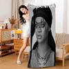 Горячая певица R-RIHANNAS Микрофибровое пляжное полотенце с принтом Альпинизм Йога Пляж Плавание Бег Впитывающее Мягкое полотенце