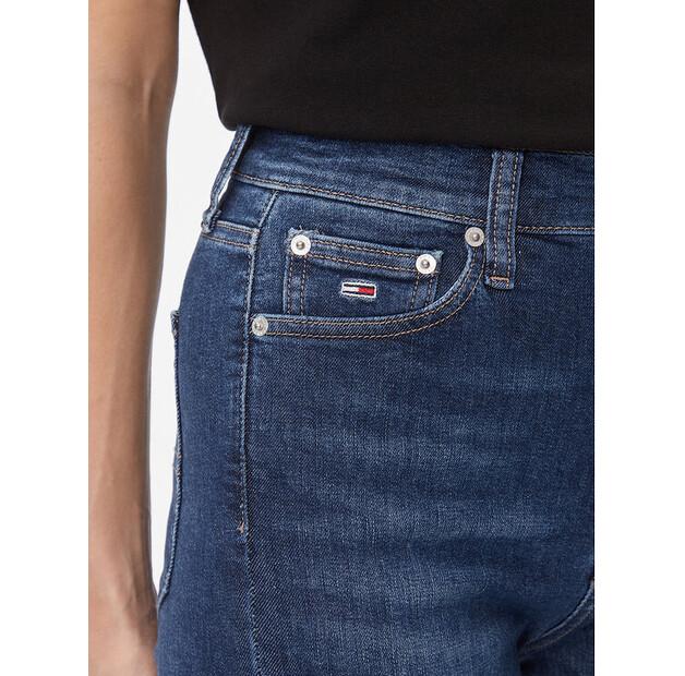Джинсы Tommy Jeans Sylvia DW0DW17156 синий Flare Fit