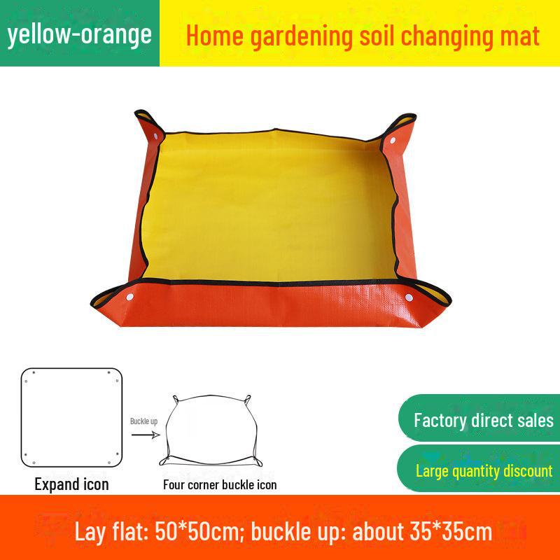 Thickened Waterproof Gardening Mat for Soil and Potting Tasks