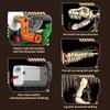 1226Pcs Jurassic Tyrannosaurus Rex Fossil Skeleton Building Blocks Electric Driven Education Dinosaur Model Toys Holiday Gifts