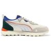 Puma Кроссовки Rider FV Future Vintage Низкие Бежево-Серые Зеленые Оранжевые Унисекс 387672-46