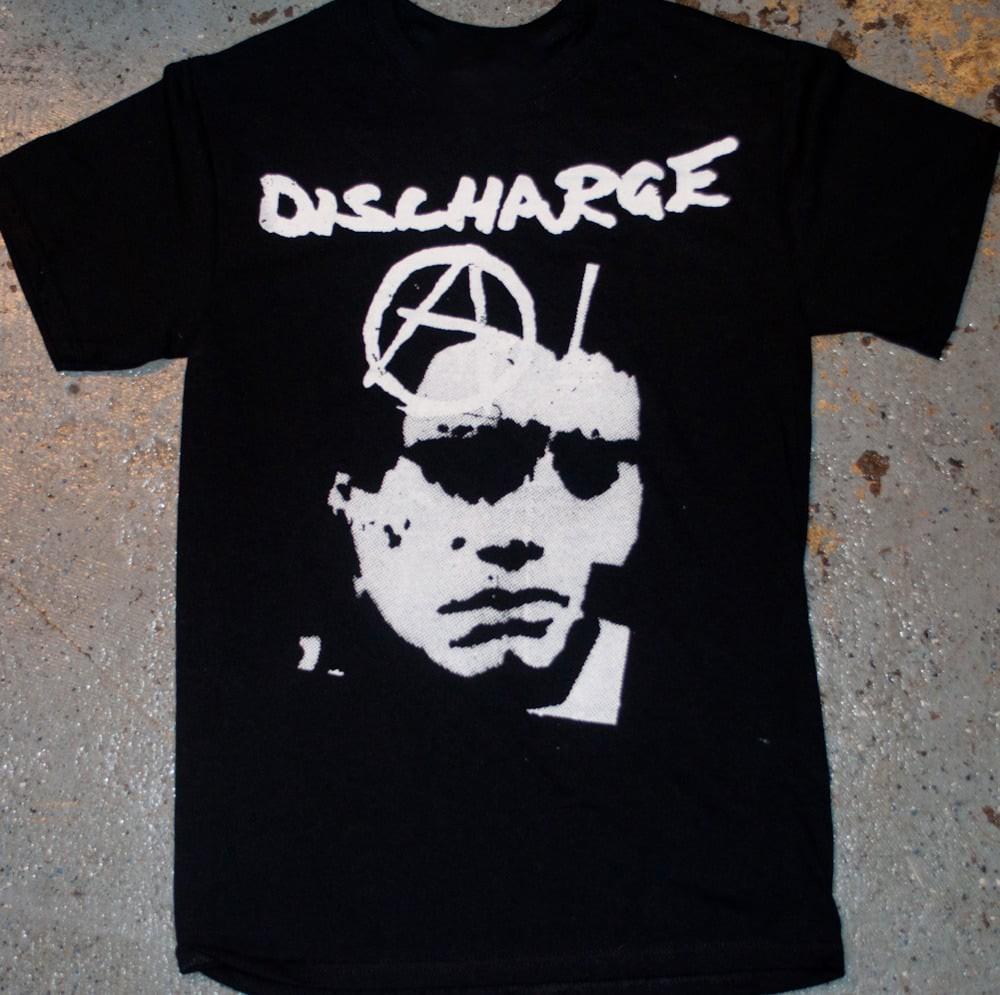 Discharge - 'Реалии Войны' Черная Хлопковая Футболка Все размеры S-5XL AD705 Унисекс Футболка