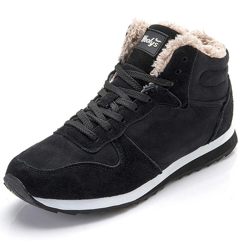 Fashion Women Shoes Women's Fur Shoes For Winter Sneakers Couple Winter Shoes Unisex Casual Sneaker Female Footwear Tennis Plus Size 46