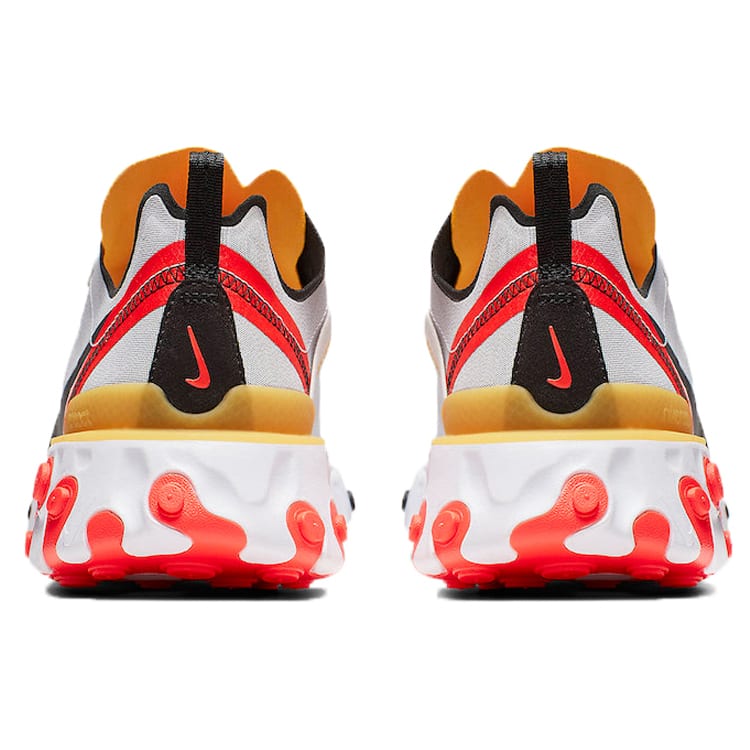 Nike React Element 55 Белый Черный Малиновый Золотой BQ6166-102