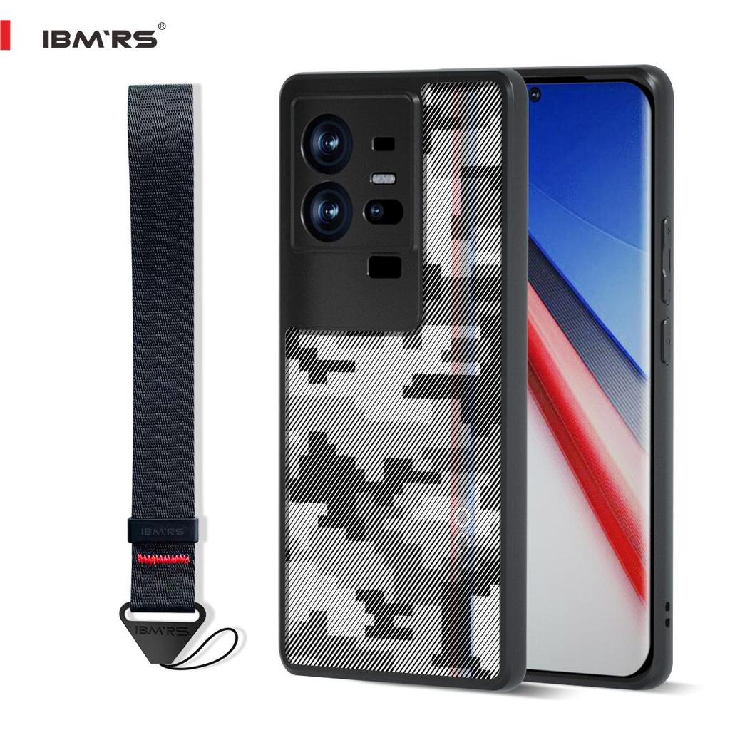 Чехол для телефона IQOO 11 Pro Camo Военного класса с ремешком