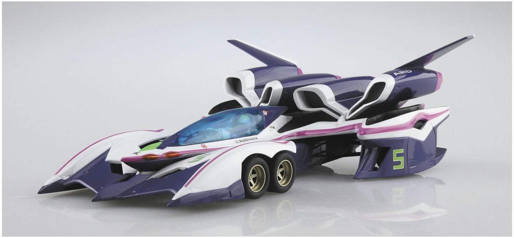 Aoshima Bunka Kyozaisha Cyber Formula Ogre Aero Boost Aero Boost Mode Scale Plastic Model No.7 AN-21 Mode/Super 1/24