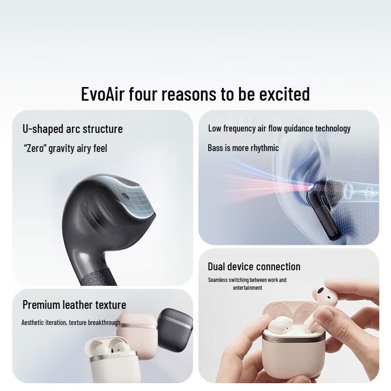 Edifier Беспроводные Bluetooth-наушники-вкладыши Evo Air