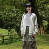 Early Autumn Women's Trendy Loose Raglan Sleeve Baseball Cardigan 380g Heavyweight Unisex Sweatshirt