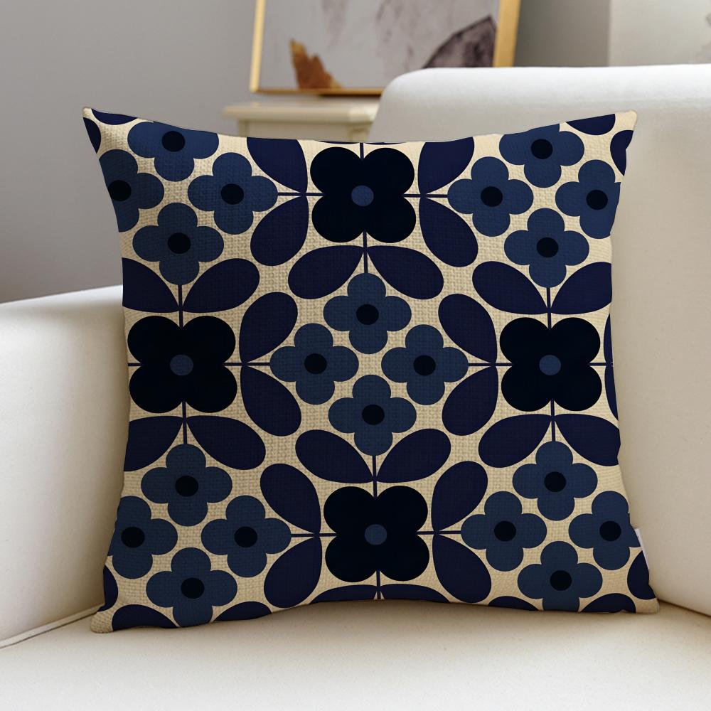 Artistic Art Orla KielyS Cushion Cover Breathable and skinfriendly linen pillowcase square removable and washable cushion
