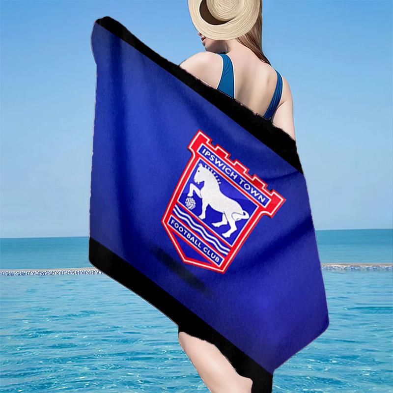 FBPA Football Club Emblem Beach Towel, Quick-drying, Easy to Care for, Use for Both Fitness and Beach Vacations,Sports Essential Fan Gift