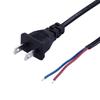 1.5m US Standard Tin-Plated Two-Pin Power Cord with Soldered Connection