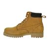 Nicholas Deakins Mens Ash Leather Padded Collar Ankle Boots