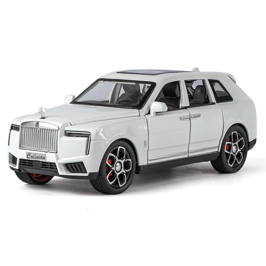 Металлическая модель Rolls-Royce Cullinan 1/32, Изысканное настольное украшение, Лучший коллекционный предмет для энтузиастов моделей автомобилей, Подарок на Хэллоуин