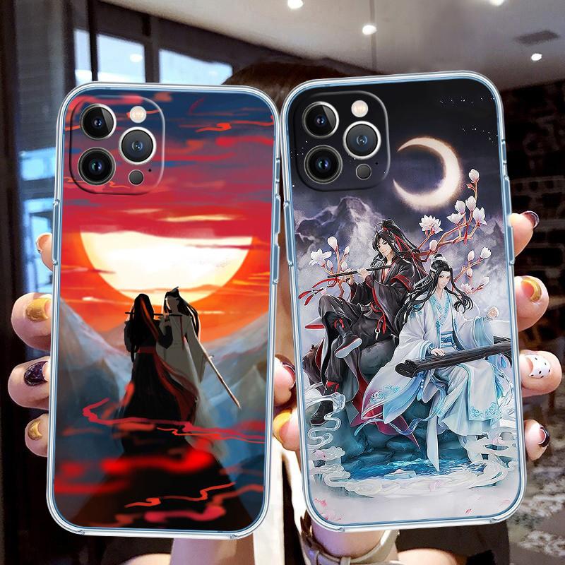 LO64 Mo Dao Zu Shi Transparent Phone Case for Motorola Moto G40 G04 G05 One Ace Action  Fusion + Plus Hyper Macro Vision Zoom