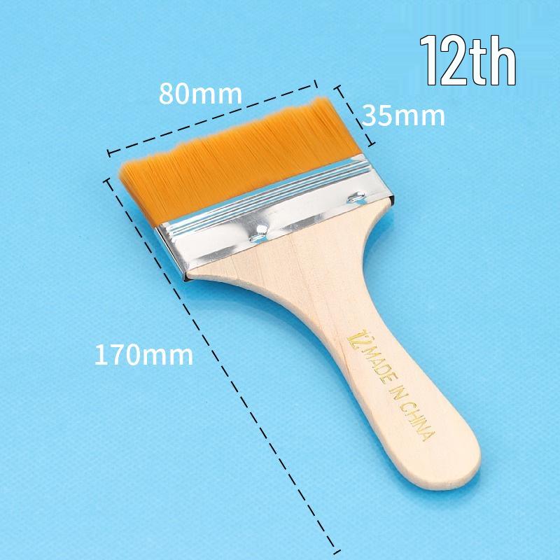 Набор нейлоновых кистей для масляной живописи №. 1–12