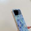 Ins клубнично-синий цветок Защитная оболочка для Samsung Galaxy Z Flip3 Flip4 5g Flip 3 4 мультяшный милый чехол для телефона задняя крышка