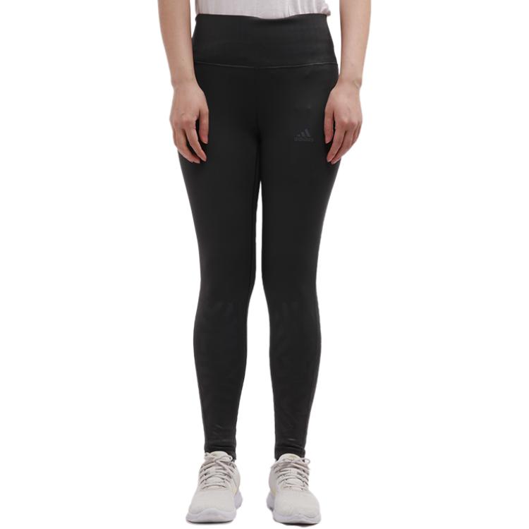 adidas Женские тренировочные брюки, влагоотводящие, удобные, однотонные, трикотажные, спортивные, женские брюки, черные, CD3123