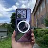 Чехол для телефона для Infinix Hot 60 Pro Plus 60i 60 50i Pro Plus 40i 30i Роскошный магнитный силиконовый противоударный прозрачный чехол Magsafe