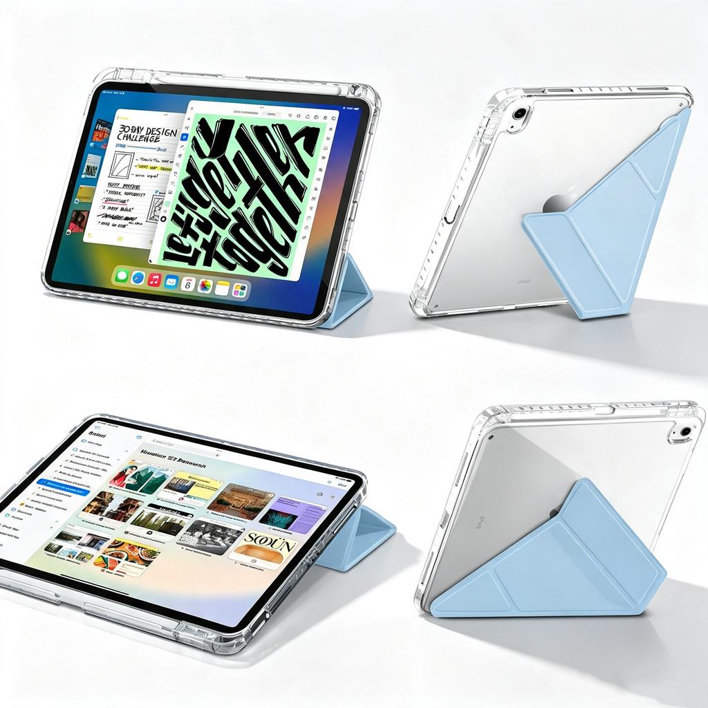 Tablet Case for iPad mini Air Pro 8.3 9.7 10.2 10.5 10.9 11 12.9 13 5th 6th 7th 8th 9th 10th 11th Generation Smart Cover