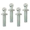 4Pcs 10mm   Studs 5Celsius16‑18 Thread High Hardness Rugged Stable   Studs Washers Kit for Tool Boxes RVs Cars