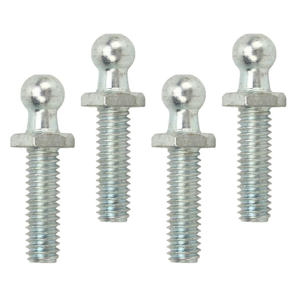 4Pcs 10mm   Studs 5Celsius16‑18 Thread High Hardness Rugged Stable   Studs Washers Kit for Tool Boxes RVs Cars
