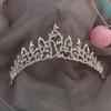 Свадебная корона Аксессуары для волос Королевская свадебная корона со стразами 18-летняя церемония взросления Аксессуары для волос Повязка на голову