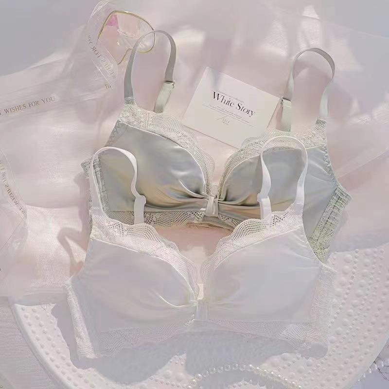 Нижнее белье, собранное без стального кольца, противопровисающий латексный бюстгальтер с регулировкой груди Pure Desire, ветрозащитный бюстгальтер