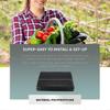 Garden Weeding Barrier Landscape Fabric &Heavy-Duty Weeding Block Gardening Mat, Easy Weeding Contro