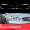 Для Nissan Sunny N16 2004-2010 Крышка фары Замена стекла линзы фары автомобиля Передний плафон Автомобильная оболочка 2006 2007 2008