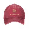 Cross of Burgundy Spanish Empire Baseball Cap Beach Bag Fluffy Hat Luxury Man Hat Female Mens