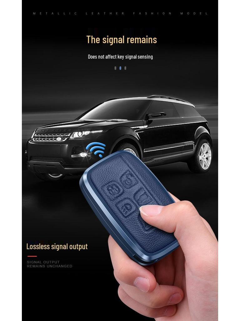 Key Case for Land Rover & Range Rover: Sport, Executive Edition, Discovery 4/5, Evoque, Defender Models