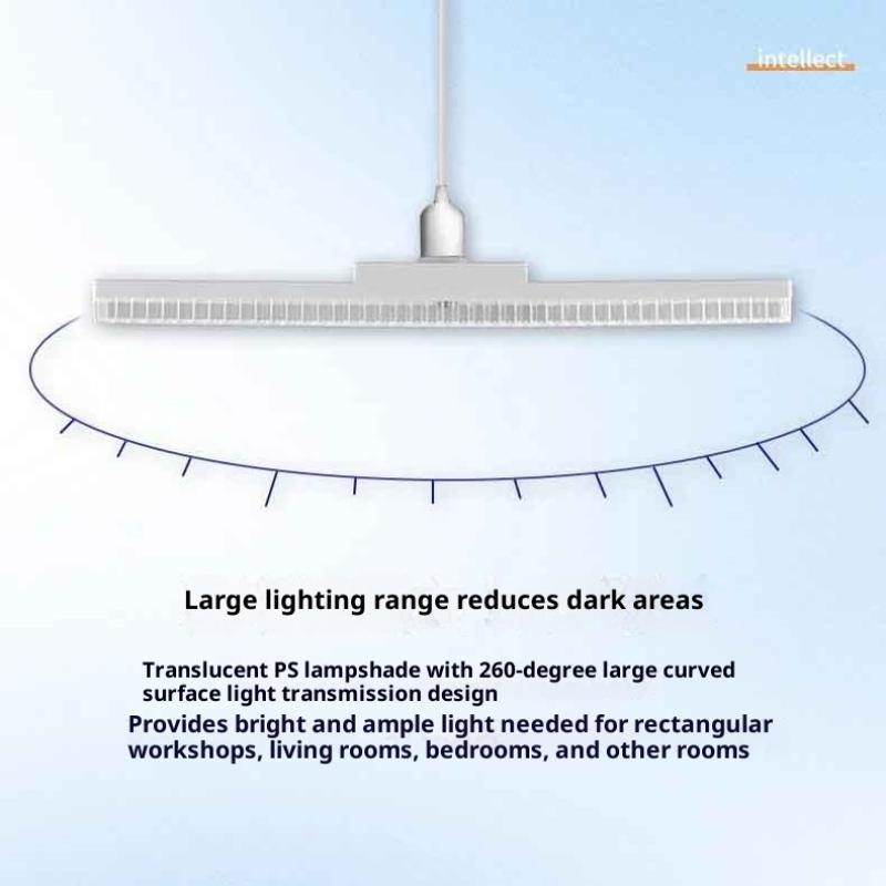 1/2Pcs E27 Led Lamp Strip Tube Lighting Ac175-265V 15/18/24W 6500K Bulb Adjustable Direction 360° Indoor White Long  Bulb