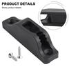 Cleat Self-Lock Rope Black Nylon Cleat 86x20mm Rope Tensioner Slide Kayak Accessories