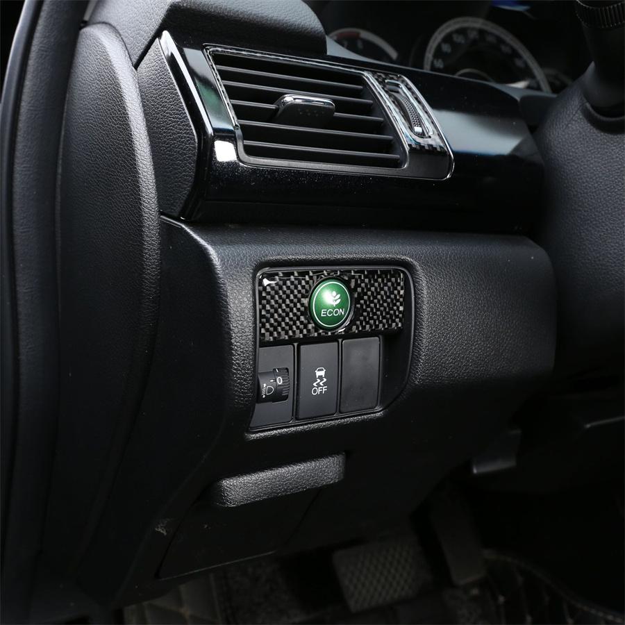 Fit for Honda Accord 2013-2017100% carbon fiber econ keypad cover
