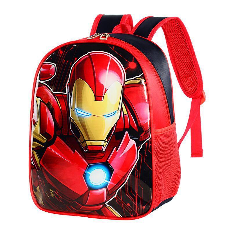 Marvel Avengers Kids Backpack Set With Iron Man Captain America Spider-man Perfect For Any Adventure!