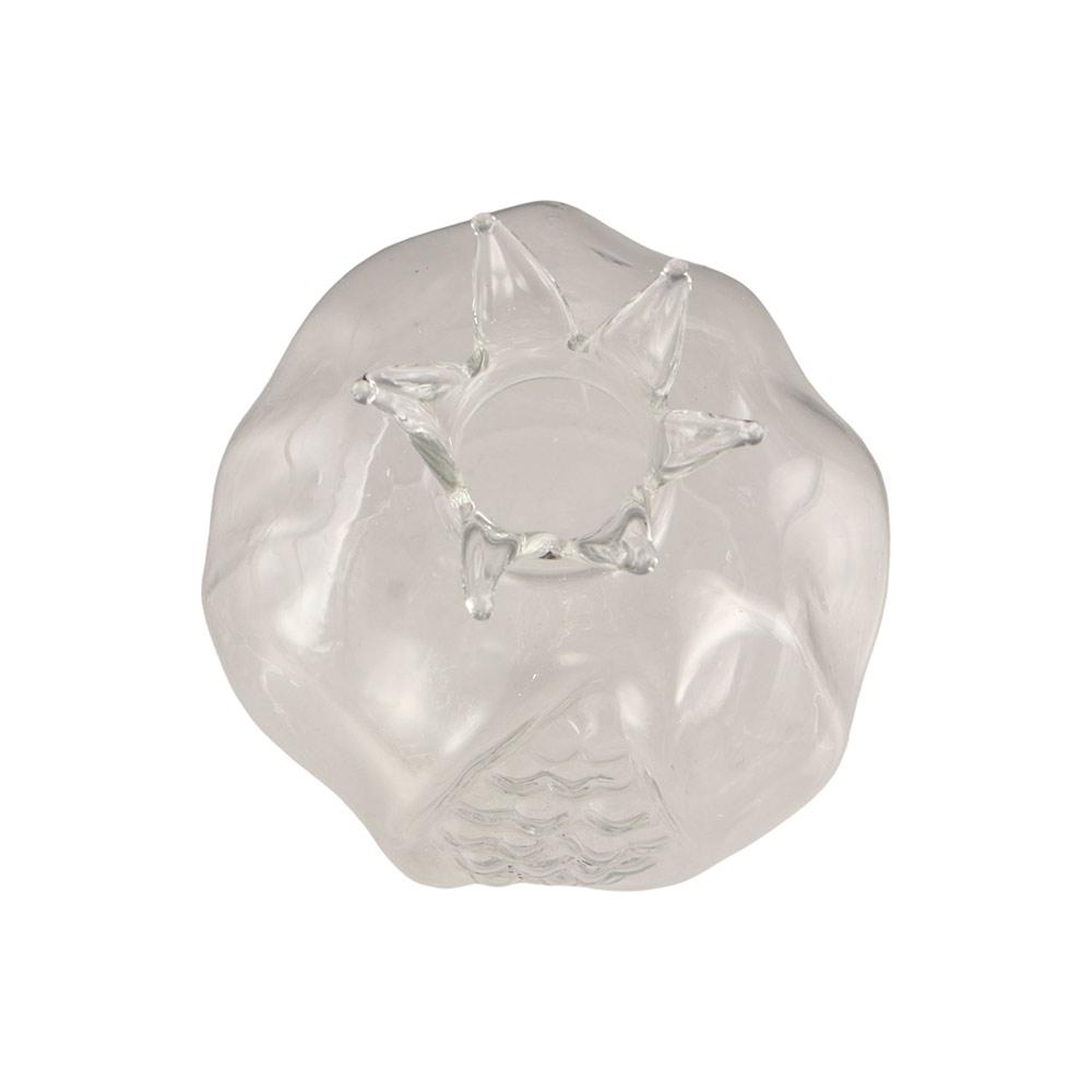 Красная гидропонная ваза для цветов Прозрачная ваза для фруктов Мини-ваза из стекла в форме граната Домашний декор