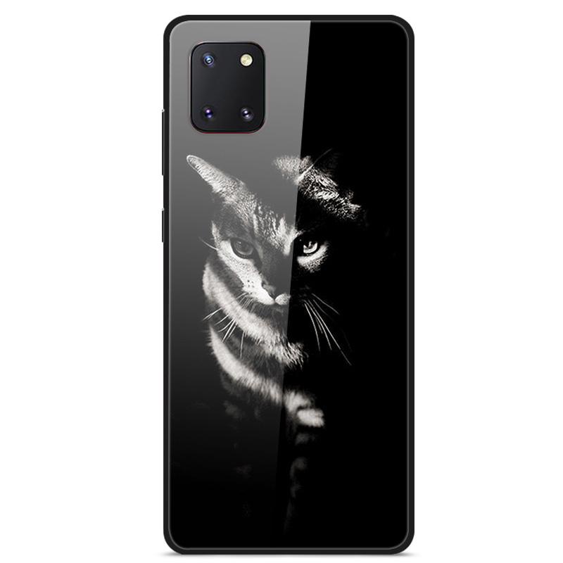 Для чехла Samsung Note 10 Lite Чехол Закаленное Стекло Планета Космос Чехол для Samsung Galaxy Note10 Lite Чехол S10 Lite Стеклянный Чехол