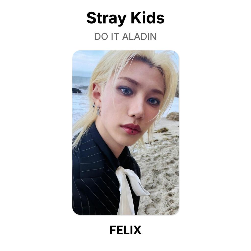 Stray Kids СДЕЛАЙ ЭТО АЛАДИН Официальная фотокарточка