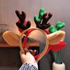 Female Cloth Make Up Antler Headband Korean Style Head Hoop Hair Accessories Women Hair Band