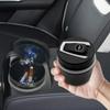 2025 Для MINI Автомобильные пепельницы Портативная Автомобильная Авто LED Подсветка Пепельница для Сигарет Сигарный Пепельный Цилиндр Для MINI F54 F55 F56 R56 R60 SONE Roadst