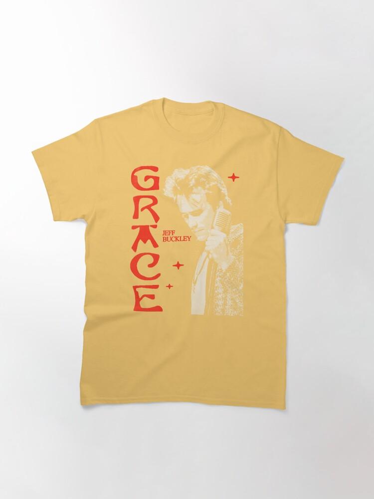 Jeff Buckley Jeff Buckley Grace Red And Black Poster Classic T-Shirt