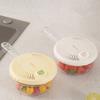 Multifunctional 2 In 1 Plastic Fruit Washing Bowl with Strainer and Integrated Drain Tray for Efficient Kitchen Use