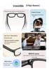 AI Smart Glasses: HD Bluetooth, Anti-Shake, Music & Video Recording, Multilingual Translation Assistant