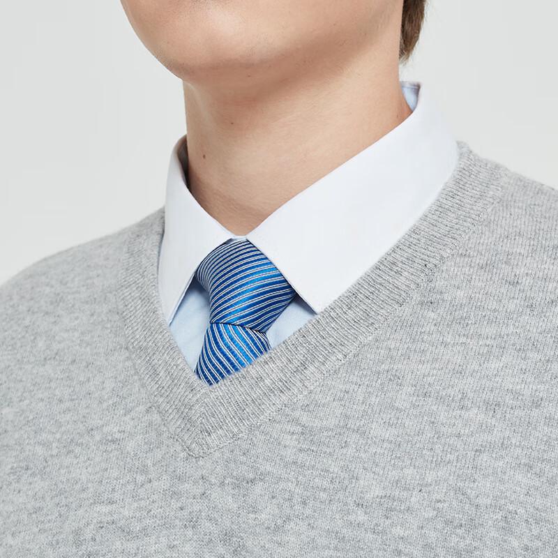 Мужской кашемировый свитер с V-образным вырезом Hengyuanxiang