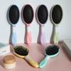 Nordic Style Air Cushion Massage & Curling Comb - Cute Plastic Hair Smoothing Hairdressing Comb